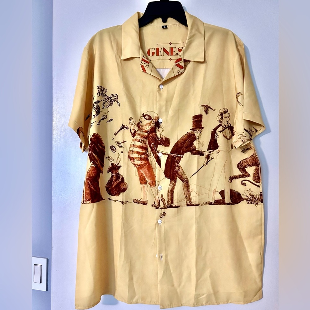 Trick of the Tail by Genesis shirt. This one is really cool. NWOT no flaws